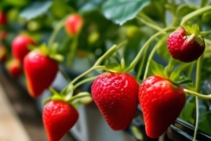 Выращивание земляники в теплице